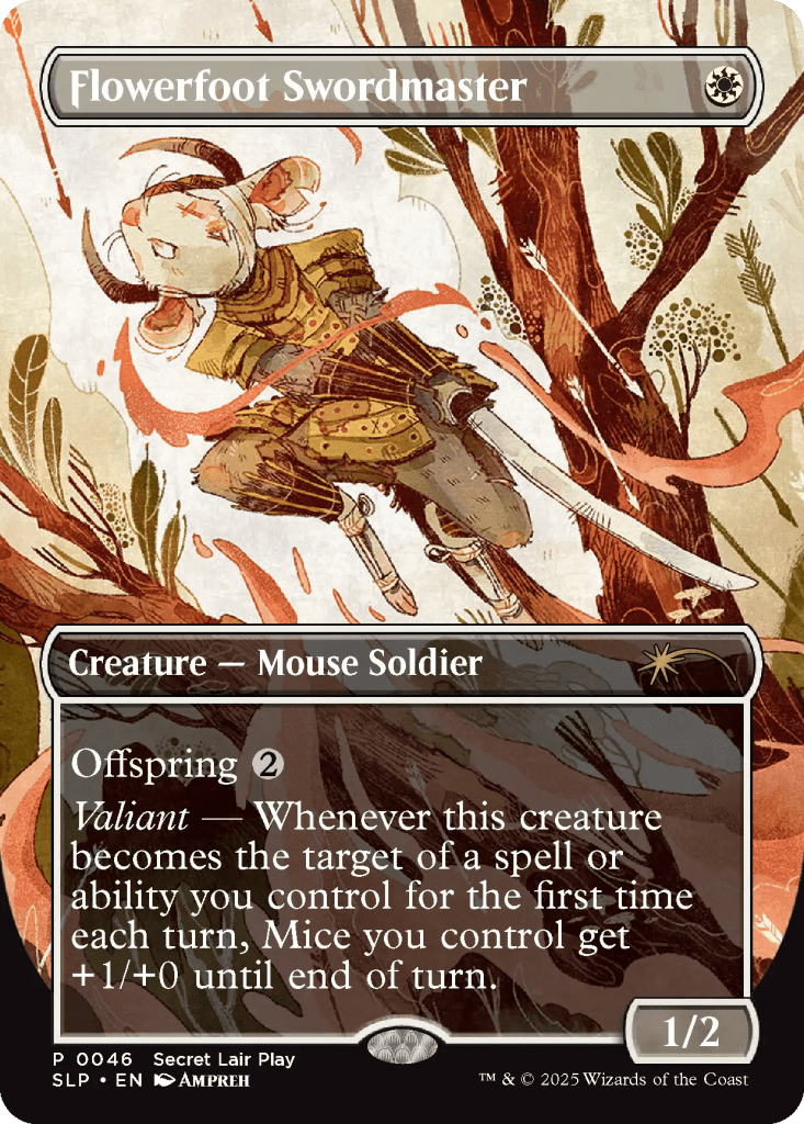 Flowerfoot Swordmaster promo