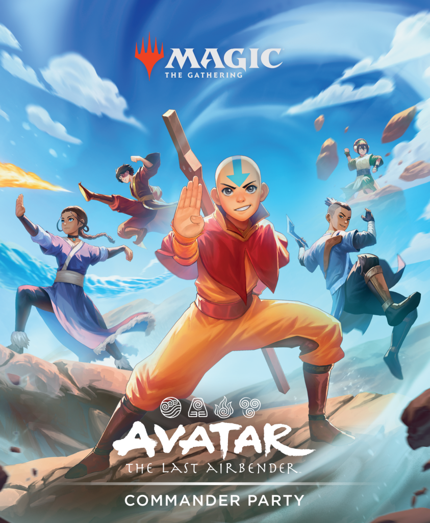 MTG Avatar Commander Party front
