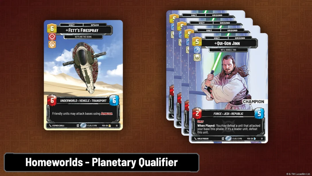 SWU Homeworlds PQ promos