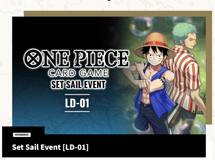 One Piece TCG Set Sail Event