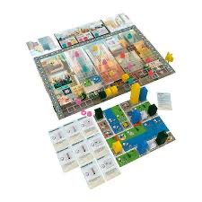 Cities USA game components