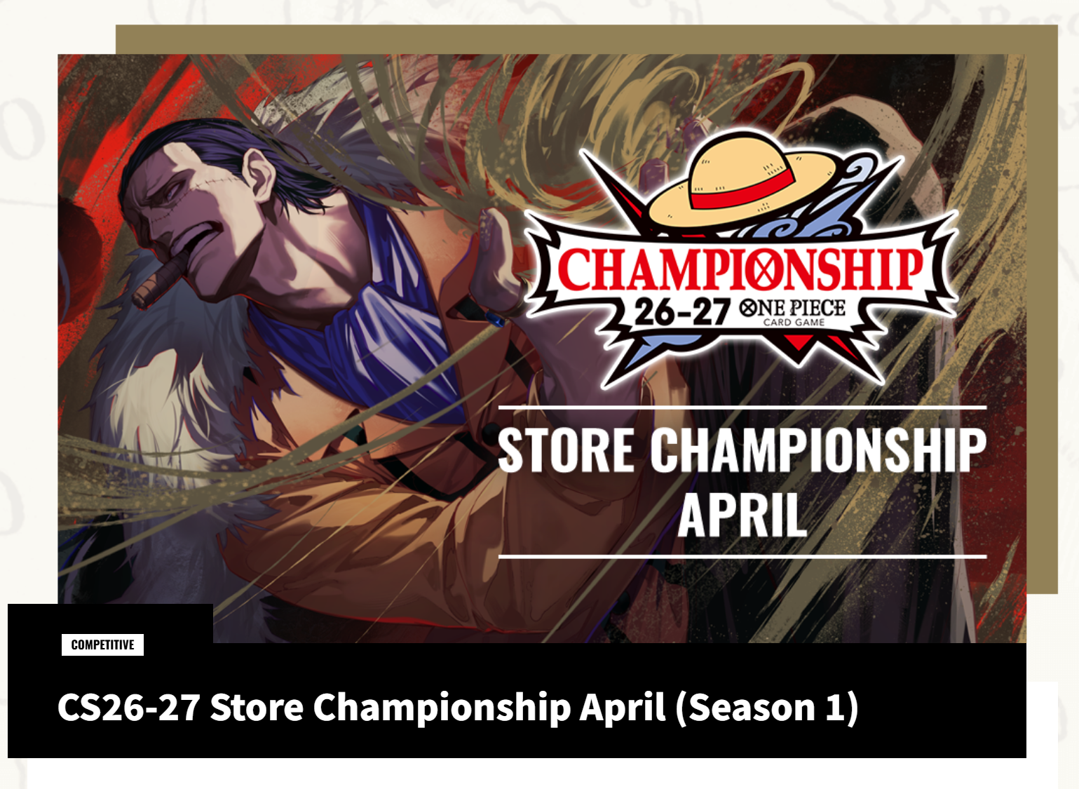 CS26-27 Store Championship April (Season 1)