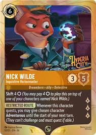 Nick Wilde promo card